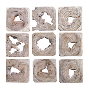 serengeti wood wall art set of 9