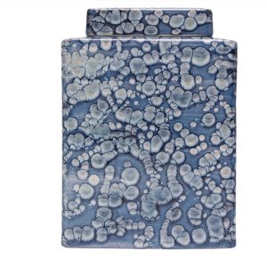 indari tall stoneware jar