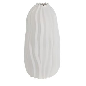 millie white floor vase